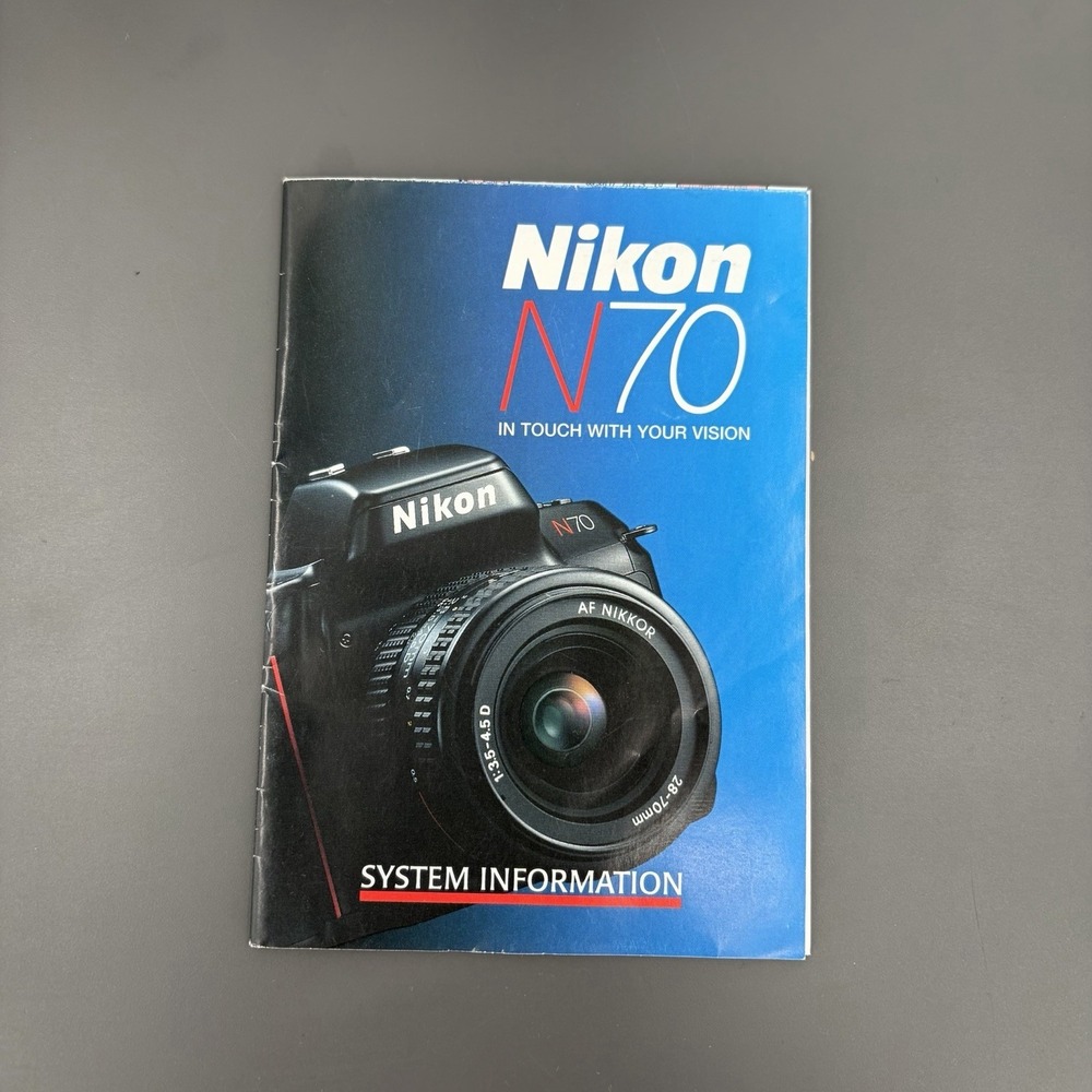 [NIKON] N70 AF 35mm Film SLR Camera Body Only Tested W/‎ 2X New Films - Picture 10 of 10